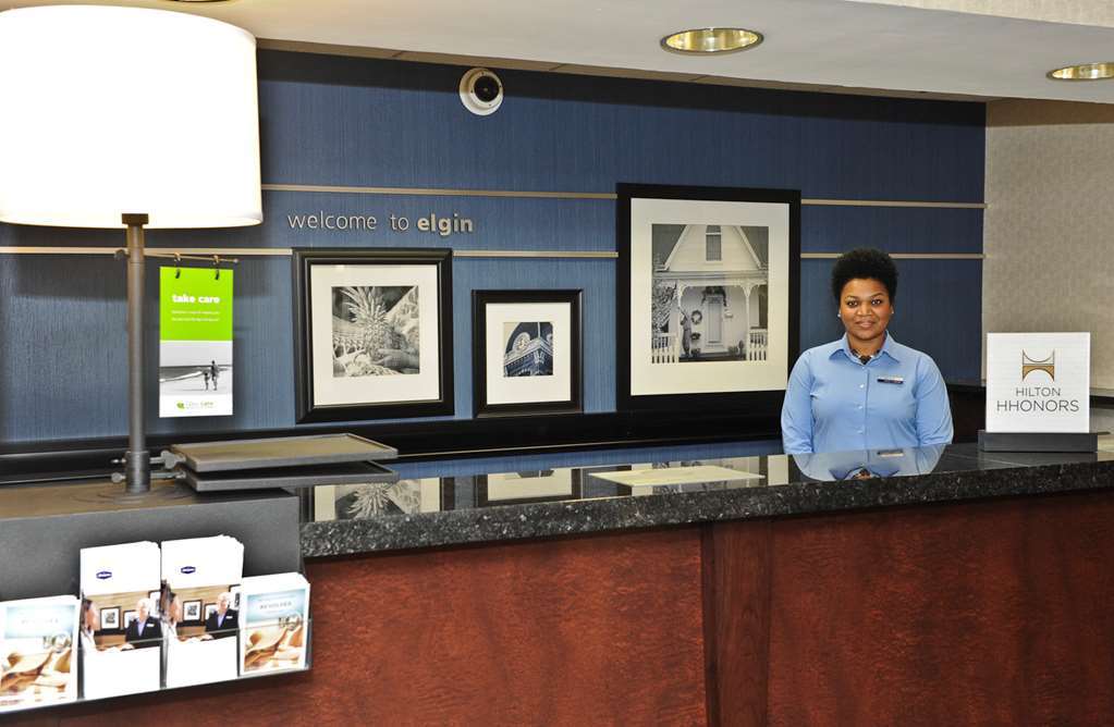 Hampton Inn Chicago Elgin/I-90 Beltér fotó